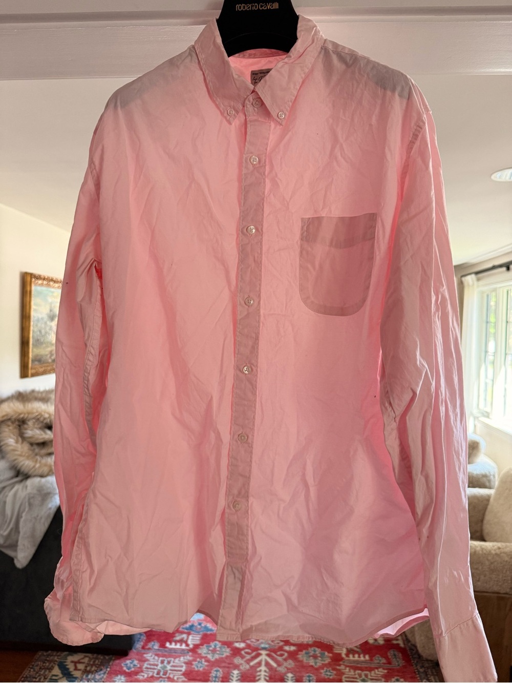 J. Crew Light Pink Button-Down Shirt